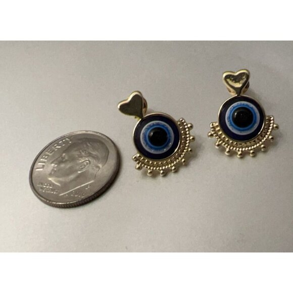 Evil eye earrings‎ - Picture 4 of 5